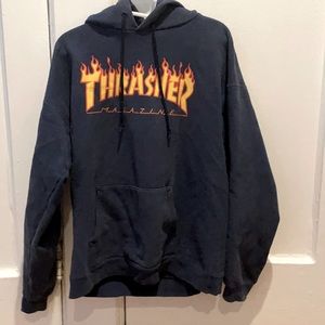 Thrasher navy hoodie
